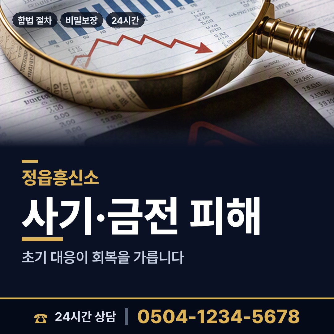 정읍 태인면 당일조사 상담 안내